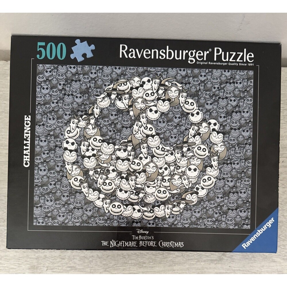 NEW Ravensburger The Nightmare Before Christmas 500 Piece Puzzle Factory Sealed